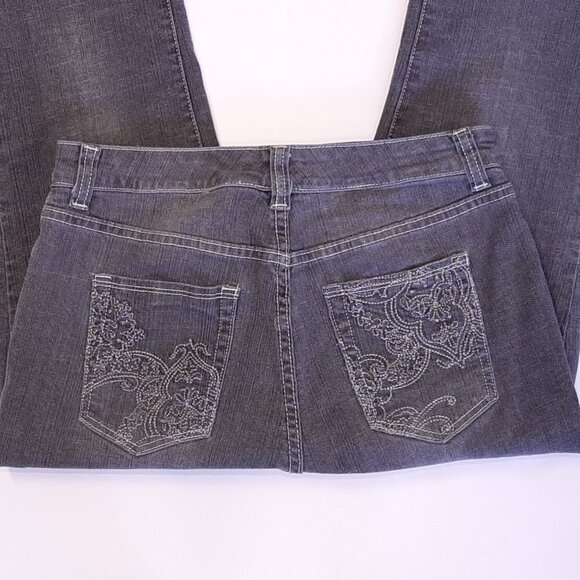 CHICOS Platinum Callie Jeans Straight Leg Denim - Picture 7 of 10